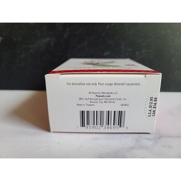 Hallmark PEANUTS Snoopy Easter Bunny "It's the Easter Beagle!" Hanging Ornament - Picture 10 of 10